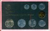 DDR KMS ~ Kursmünzensatz mit 5 Mark Sanssouci ~ -