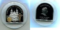 Cook Inseln, 5 Dollars Kathedrale Santiago de Compostella, -