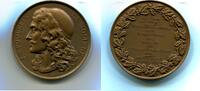 Franreich, Br.Medaille Jean Baptiste Poqulin dit Moliere 1622-1673 -