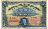 Schottland, 5 Pounds Commercial Bank of Scotland Ltd., -