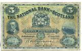 Schottland, 5 Pound The National Bank of Scotland, -