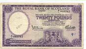 Schottland, 20 Pounds The Royal Bank of Scotland Ltd., -
