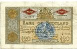 Schottland, 20 Pounds Bank of Scotland, -