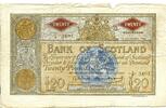 Schottland, 20 Pounds Bank of Scotland, -