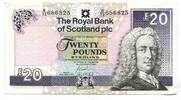 Schottland, 20 Pounds The Royal Bank of Scotland plc, -