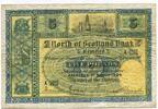 Schottland, 5 Pounds North of Scotland Bank Limited, -