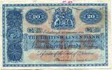 Schottland, 20 Pounds Sterling The Britisch Linen Bank, -