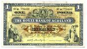 Schottland, One Pound The Royal Bank of Scotland, -