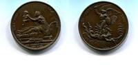 Frankreich, Br.Medaille Louis XVIII.1814/1815-1824, -