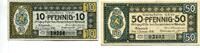 Württemberg, 10 Pfg. 50 Pfg. Biberach, -