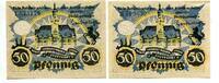 Württemberg, 2x50 Pfg. Stuttgart, -