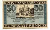 Hessen, 50 Pfg. Frankenberg/ Eder, -