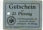Elsass 25 Pfg. Strassburg, -