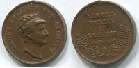 Kaiserreich Medaille ~ Miniatur, Carola von Sachsen, 25 Jahre Albert Verein ~ -