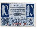 Deutschland, 10 Pfennig Württemberg-Hohenzollern, Finanzministerium, -