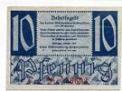 Deutschland, 10 Pfennig Württemberg-Hohenzollern, Finanzministerium, -