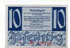 Deutschland, 10 Pfennig Württemberg-Hohenzollern, Finanzministerium, -