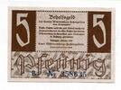 Deutschland, 5 Pfennig Württemberg-Hohenzollern, Finanzministerium, -