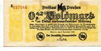 Berlin, 42 Goldpfennig=1/10 Dollar Freistaat Preussen, -