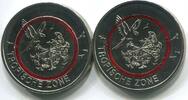 Deutschland 2 x 5 Euro ~ Tropische Zone - schmaler und breiter Polymerring ~ -