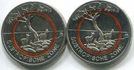 Deutschland 2 x 5 Euro ~ Subtropische Zone - schmaler und breiter Polymerring ~ -