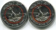 Deutschland 2 x 5 Euro ~ Subtropische Zone - schmaler und breiter Polymerring ~ -