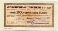 DDR 20 Mark ~ Dresden - Geschenk Gutschein ~ -