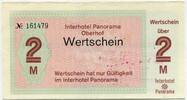 DDR 2 Mark ~ Wertschein - Interhotel Panorama Oberhof ~ -
