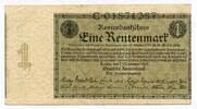 Deutschland 1 Rentenmark Verschnitt !! -