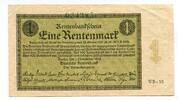 Deutschland, 1 Rentenmark -