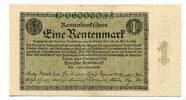 Deutschland, 1 Rentenmark -
