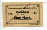Ostpreußen 1 Mk. Kamstigall bei Pillau, -