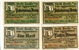 Ostpreußen 2x25 Pfg. 50 Pfg. 1 Mk. Bialla, -