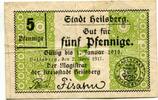 Ostpreußen 5 Pfg. Heilsberg, -