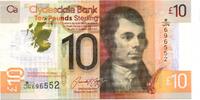 Schottland, 10 Pounds Clydesdale Bank, -