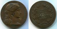 Frankreich Bronze Medaille ~ Preparation Militaire prix offert Par le Ministre de la Guerre ~ -