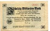 Berlin 50 Md. Mk. Berlin, -