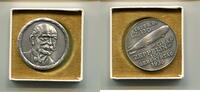 Deutschland, Ag. Medaille Graf Zeppelin 100.Geburtstag, -