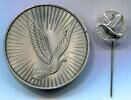 Deutschland Medaille + Nadel ~ Essen - Brieftaubenliebhaber E.V. - Aktion Sorgenkind ~ -