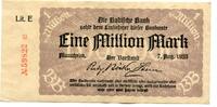 Baden 1 Mio. Mk. Mannheim, -