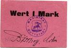 Ostpreußen 1 Mk. Guttstadt, -