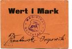 Ostpreußen 1 Mk. Guttstadt, -