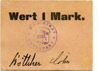 Ostpreußen 1 Mk. Guttstadt, -