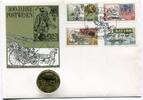 DDR 5 Mark ~ Numisbrief - 500 Jahre Postwesen ~ -