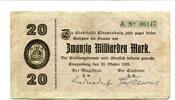 Niedersachsen 20 Md. Mk. Cloppenburg, -