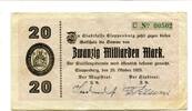 Niedersachsen 20 Md. Mk. Cloppenburg, -