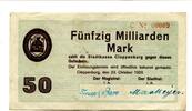 Niedersachsen 50 Md. Mk. Cloppenburg, -