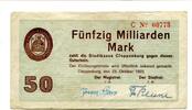 Niedersachsen 50 Md. Mk. Cloppenburg, -