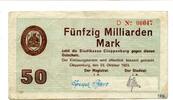 Niedersachsen 50 Md. Mk. Cloppenburg, -