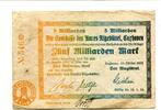 Niedersachsen 5 Md. Mk. Cuxhaven, -